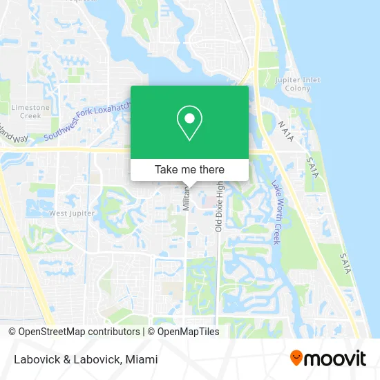 Labovick & Labovick map