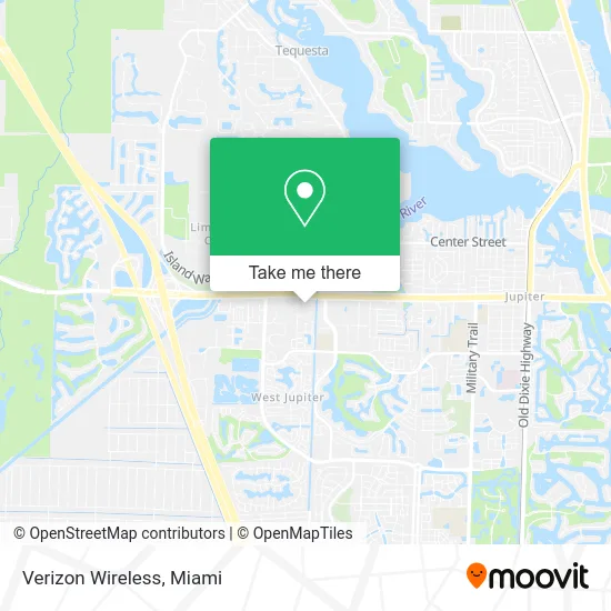 Verizon Wireless map