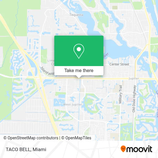 TACO BELL map