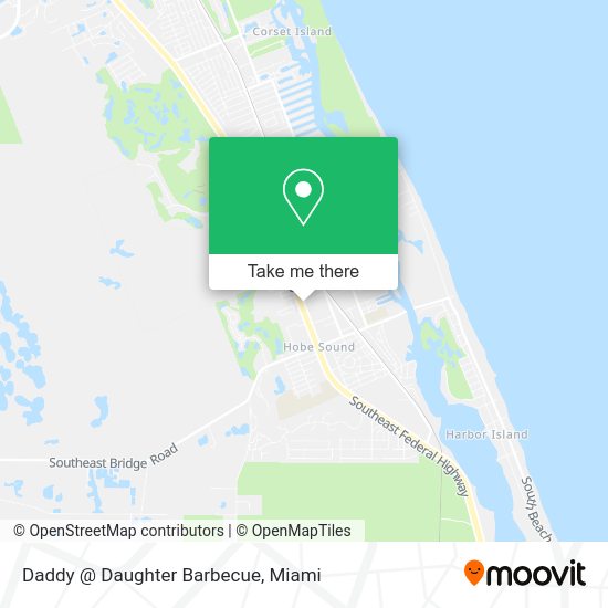 Daddy @ Daughter Barbecue map