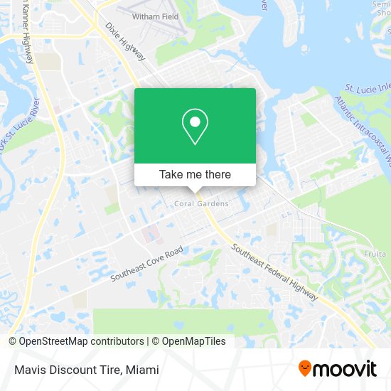 Mavis Discount Tire map