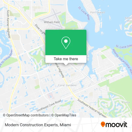 Modern Construction Experts map