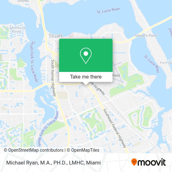 Mapa de Michael Ryan, M.A., PH.D., LMHC