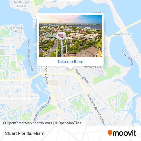 Mapa de Stuart Florida