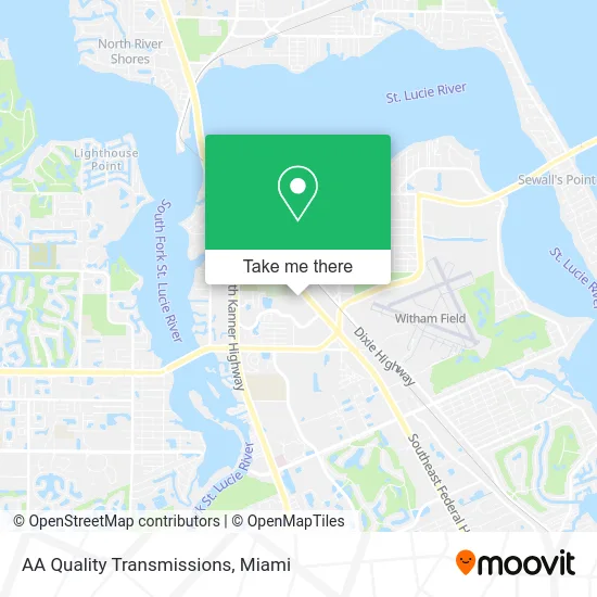 AA Quality Transmissions map