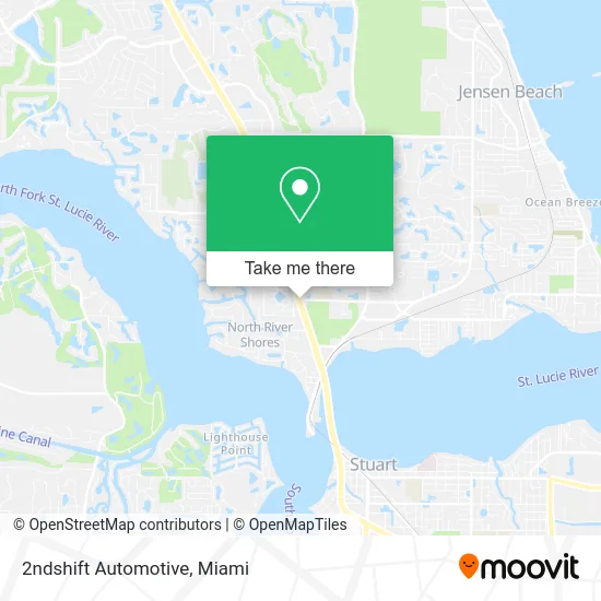 2ndshift Automotive map