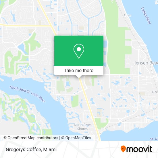 Gregorys Coffee map