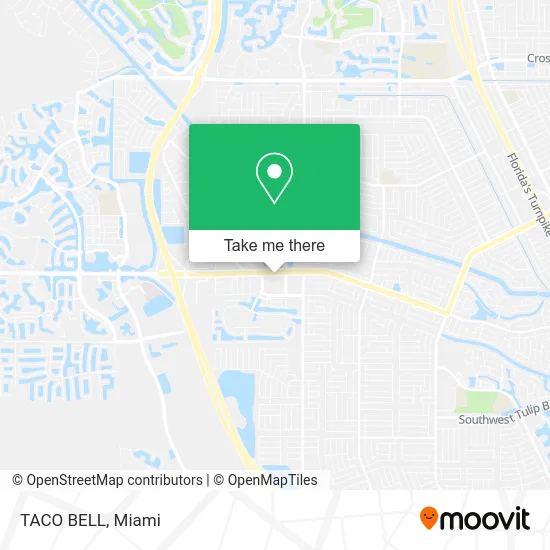 Mapa de TACO BELL