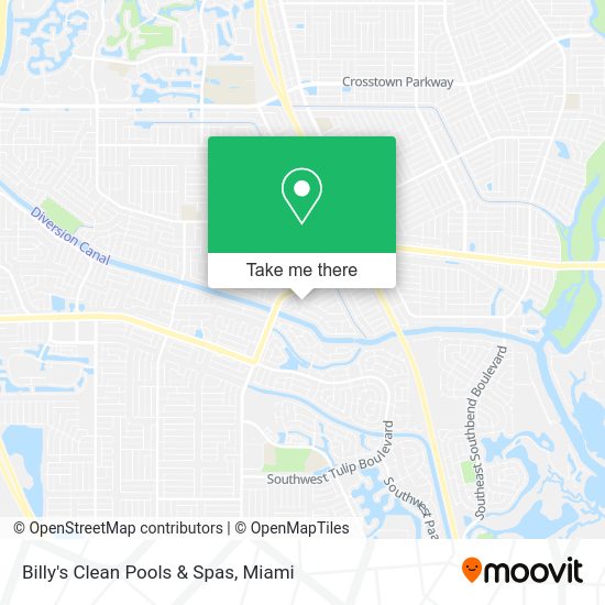 Mapa de Billy's Clean Pools & Spas