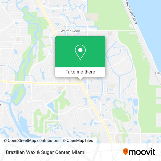 Brazilian Wax & Sugar Center map