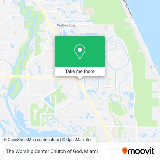 Mapa de The Worship Center Church of God