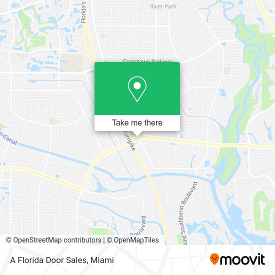 Mapa de A Florida Door Sales