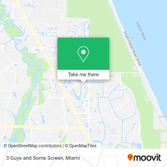 3 Guys and Some Screen map