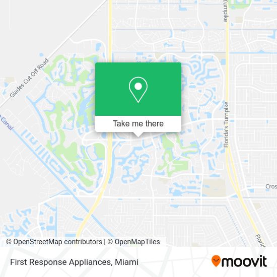 Mapa de First Response Appliances
