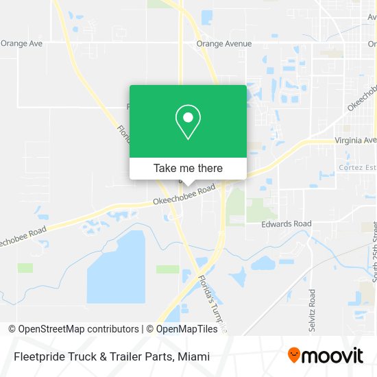 Mapa de Fleetpride Truck & Trailer Parts