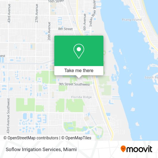 Soflow Irrigation Services map
