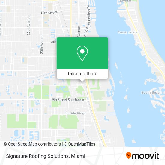 Signature Roofing Solutions map