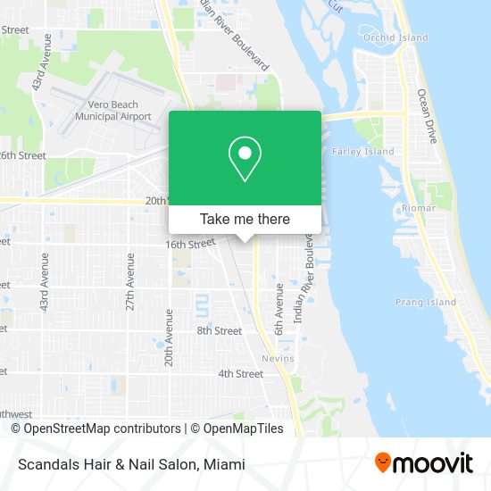 Scandals Hair & Nail Salon map