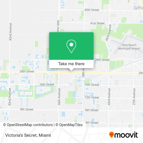 VICTORIA'S SECRET map