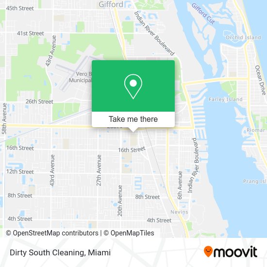 Dirty South Cleaning map