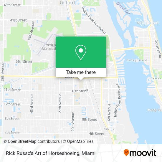 Mapa de Rick Russo's Art of Horseshoeing