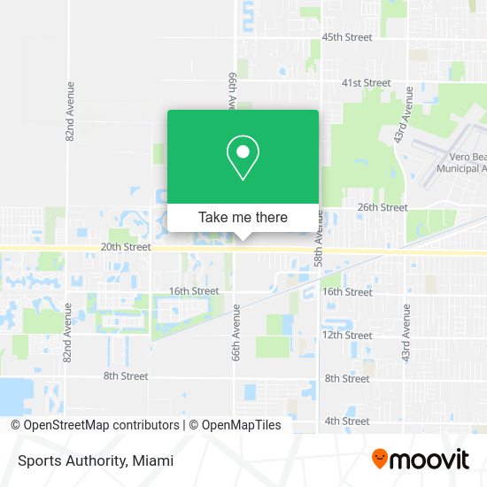 Mapa de Sports Authority