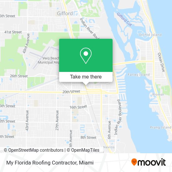 Mapa de My Florida Roofing Contractor