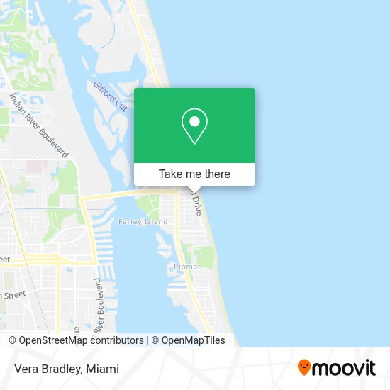 Mapa de Vera Bradley
