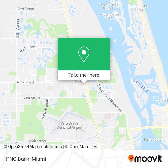 PNC Bank map