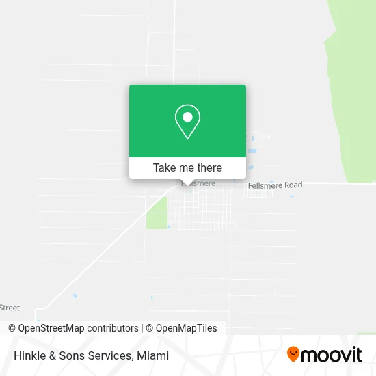 Hinkle & Sons Services map