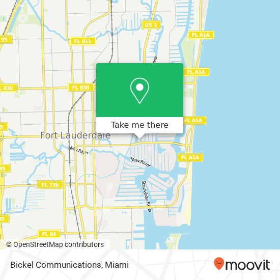 Bickel Communications map