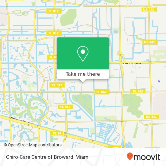 Mapa de Chiro-Care Centre of Broward