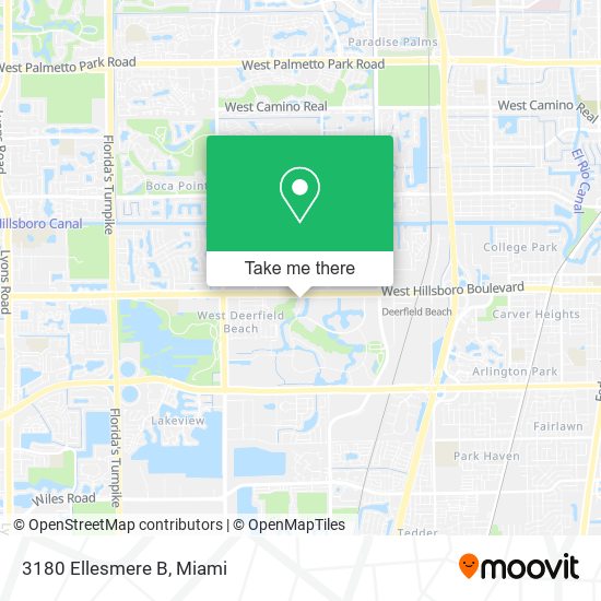 Mapa de 3180 Ellesmere B