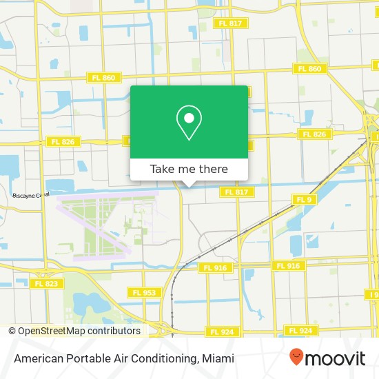 Mapa de American Portable Air Conditioning