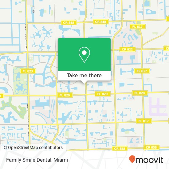 Family Smile Dental map