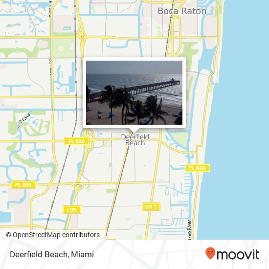 Deerfield Beach map