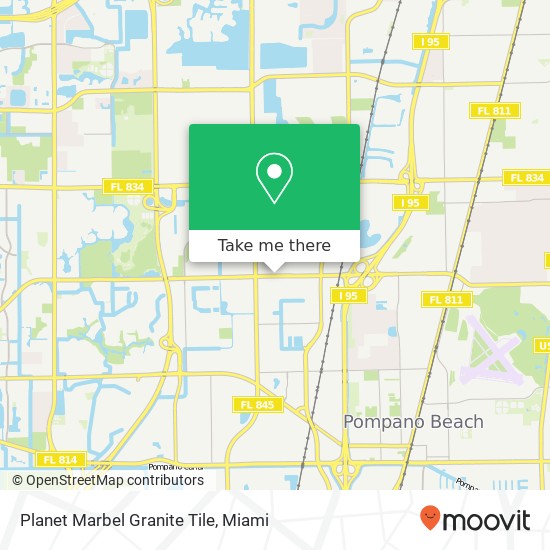 Planet Marbel Granite Tile map