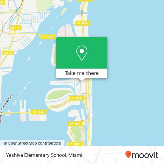 Yeshiva Elementary School map