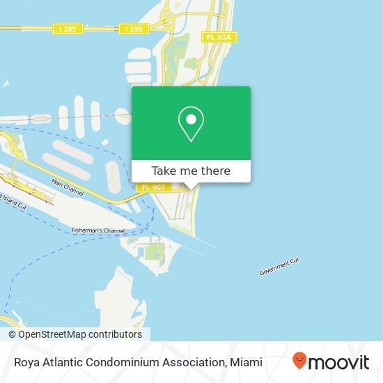 Roya Atlantic Condominium Association map