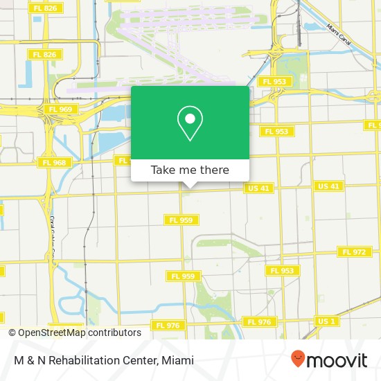 M & N Rehabilitation Center map