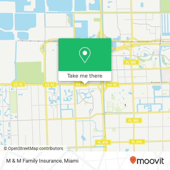 Mapa de M & M Family Insurance