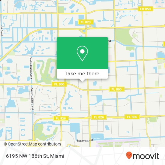 6195 NW 186th St map
