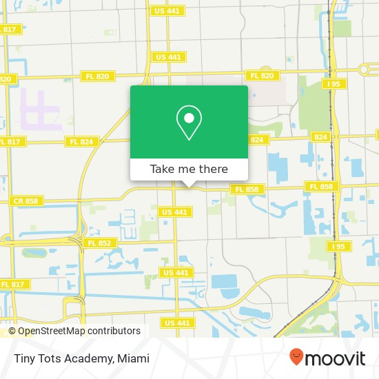 Tiny Tots Academy map