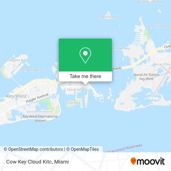 Cow Key Cloud Kitc map