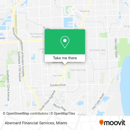 Abernard Financial Services map