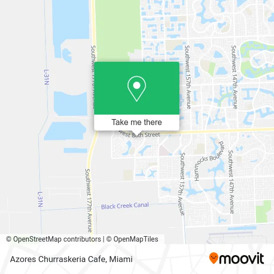 Azores Churraskeria Cafe map