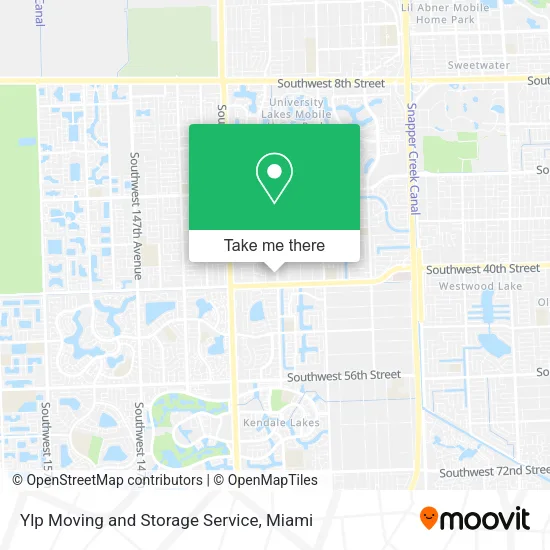 Mapa de Ylp Moving and Storage Service