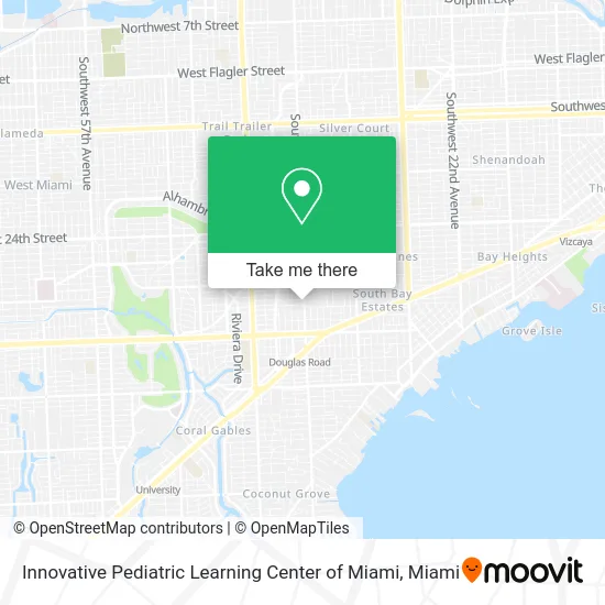 Innovative Pediatric Learning Center of Miami map