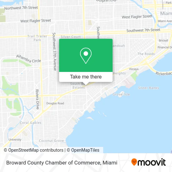 Broward County Chamber of Commerce map