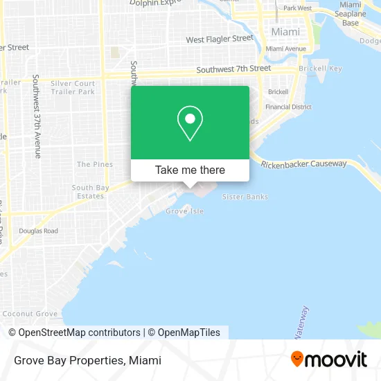 Mapa de Grove Bay Properties